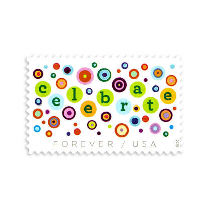 2020 Let’s Celebrate!  Stamps