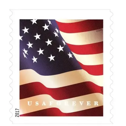 2017～2019 & 2022～2025 U.S. FLAG FOREVER STAMPS