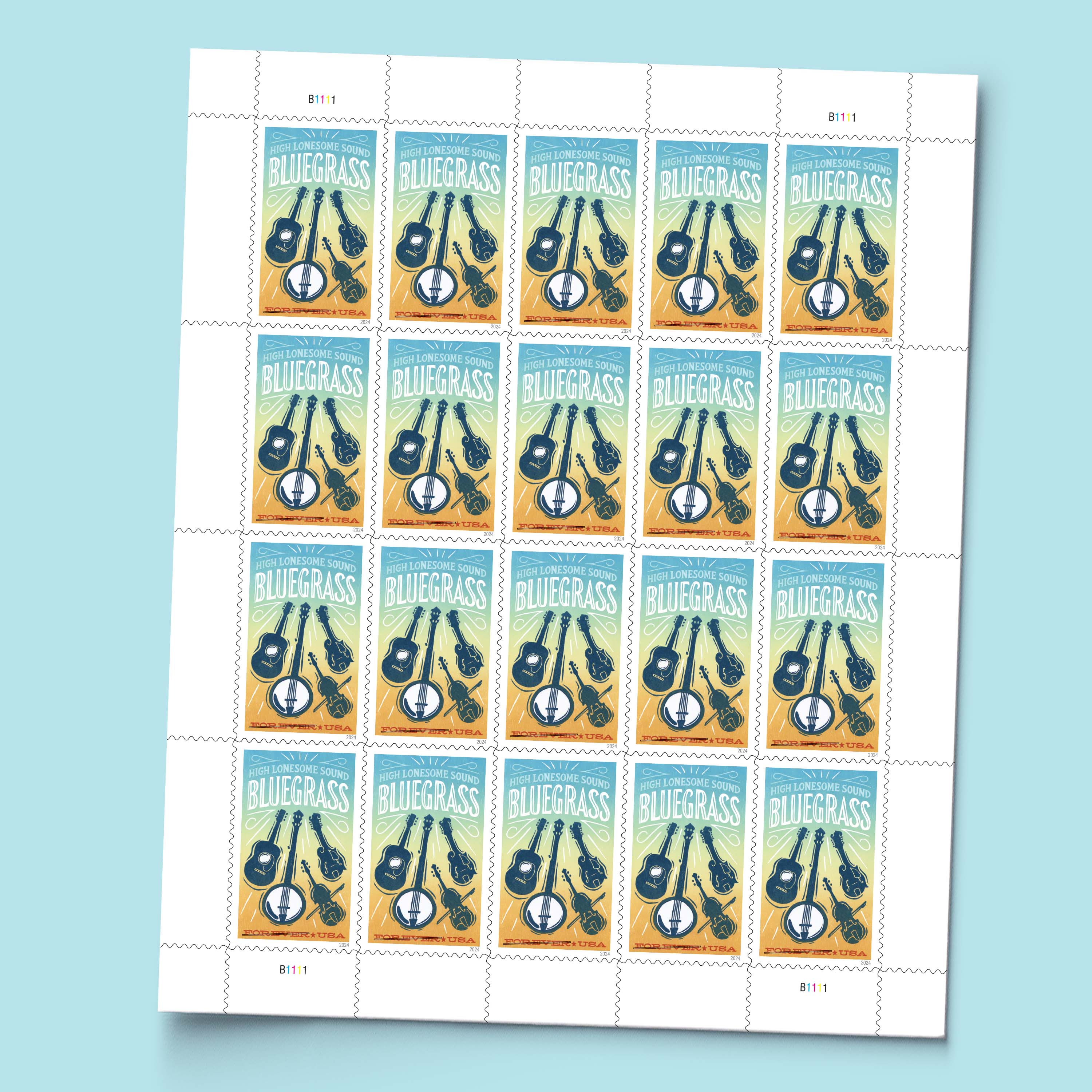 2024 Bluegrass Forever Stamps