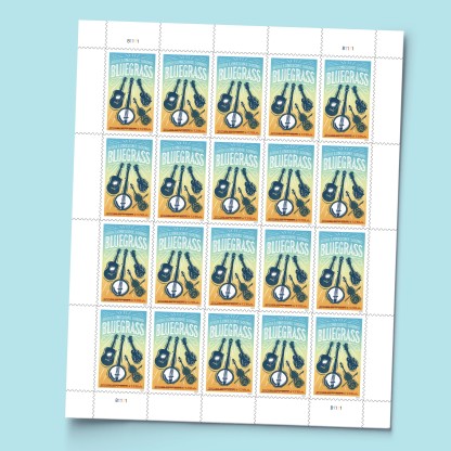2024 Bluegrass Forever Stamps