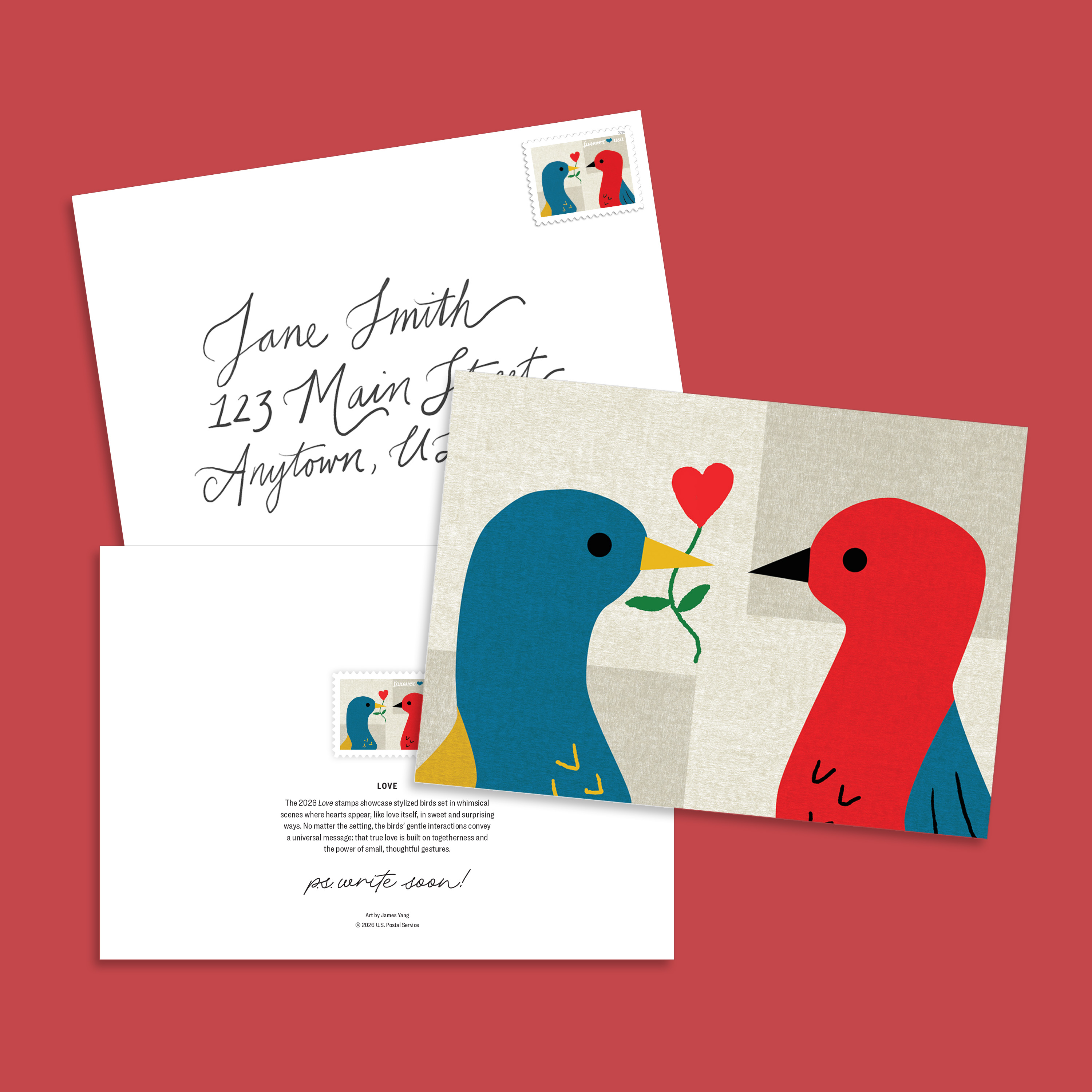 2026 Love Forever Stamps