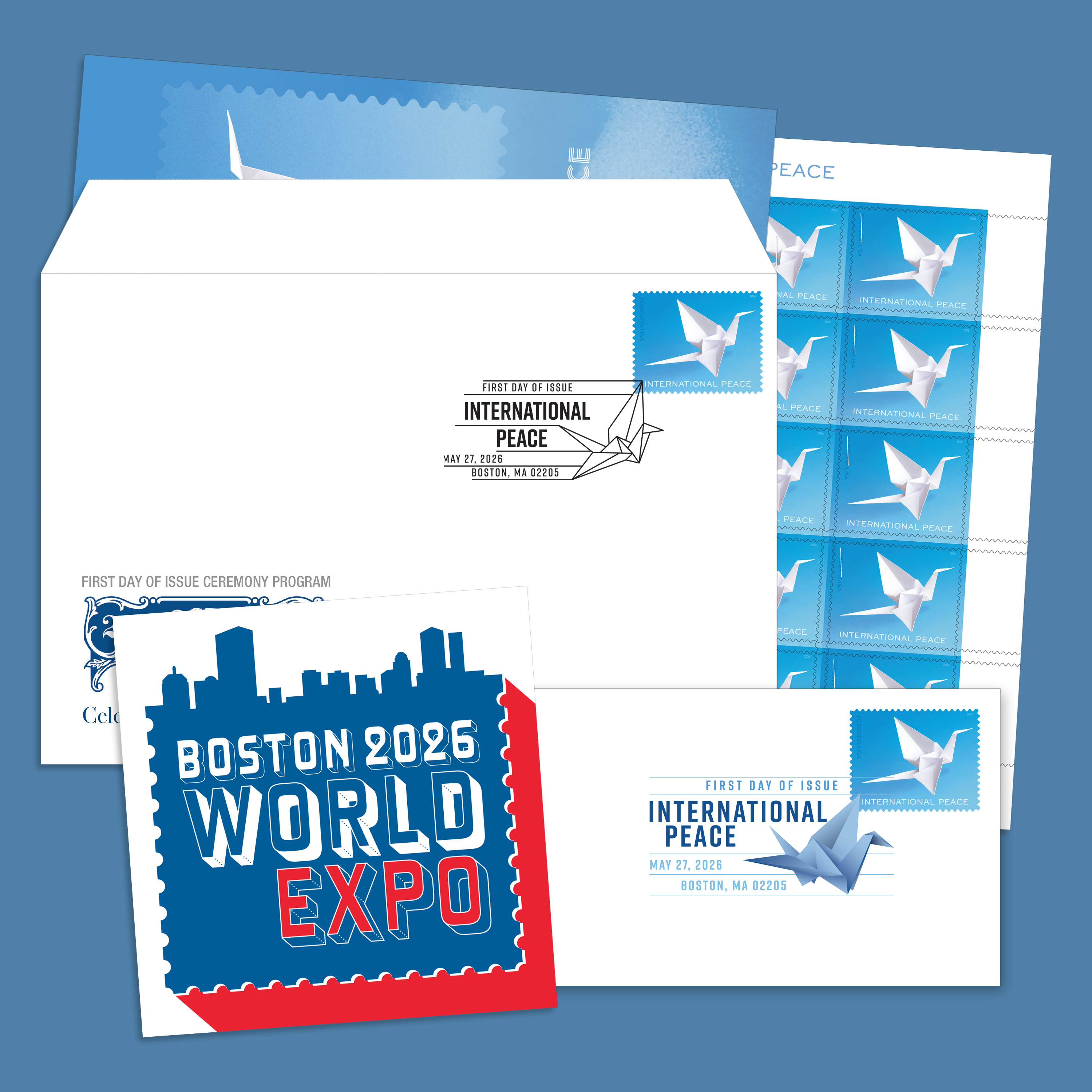 2026 Internation Peace Foever Stamp