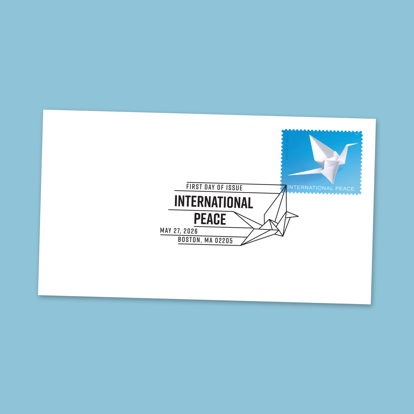 2026 Internation Peace Foever Stamp