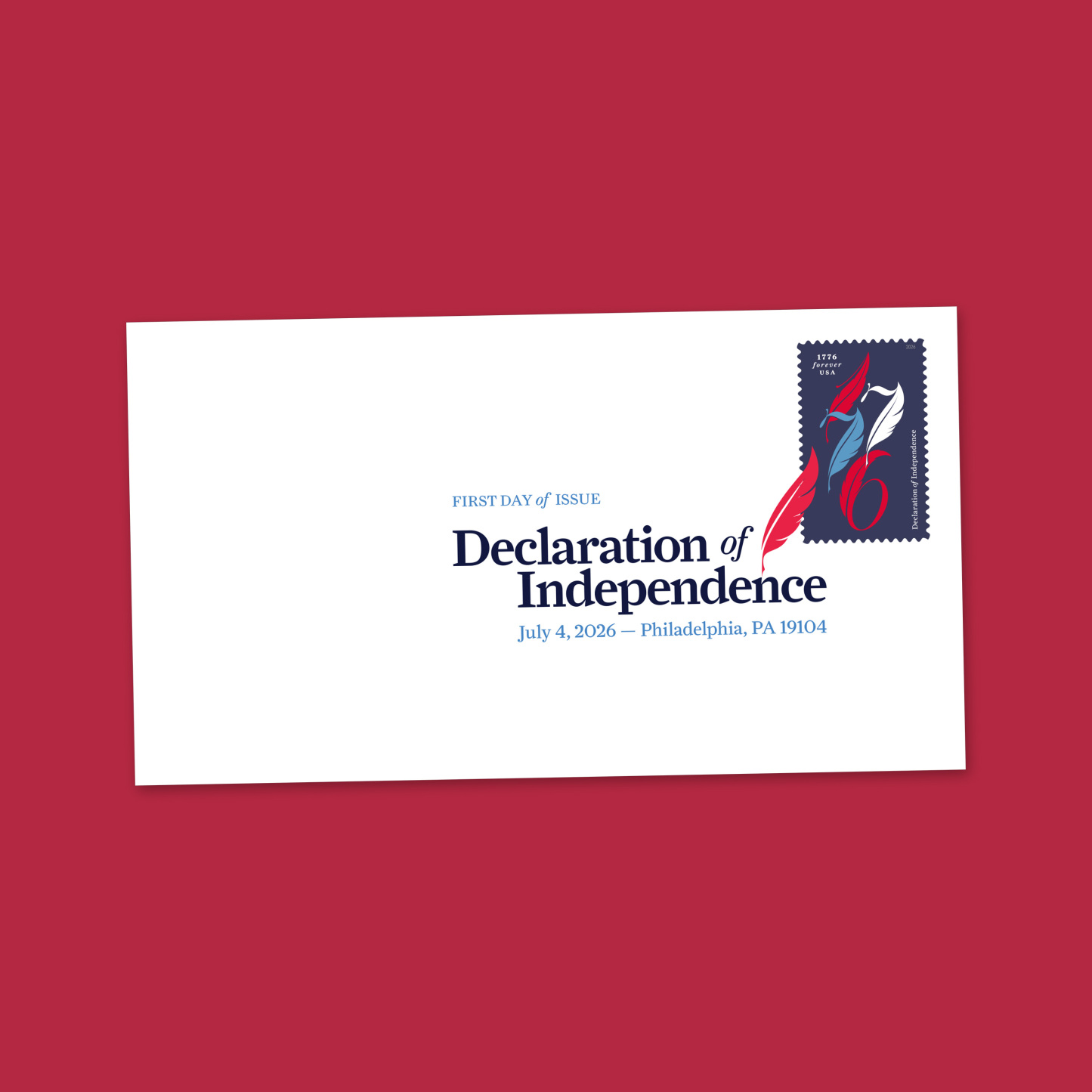 2026 Declaration of Independence Forever Stamps