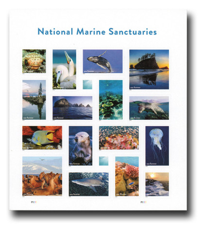 2022 National Marine Sanctuaries Stamps