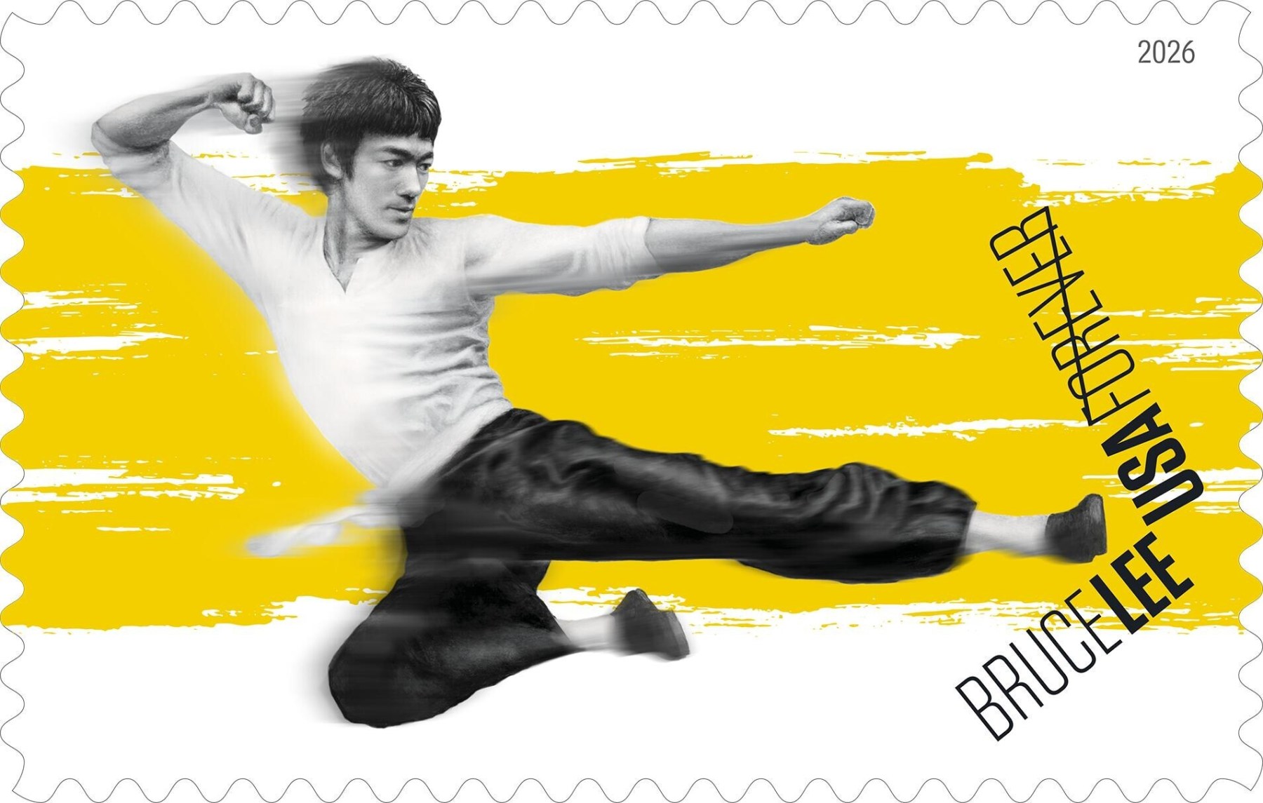 2026 Bruce Lee Forever Stamps