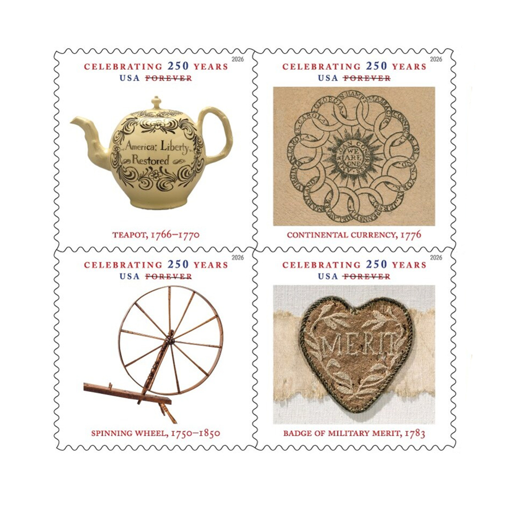 2026 250th Treasures of the Revolutionary Era Stamps