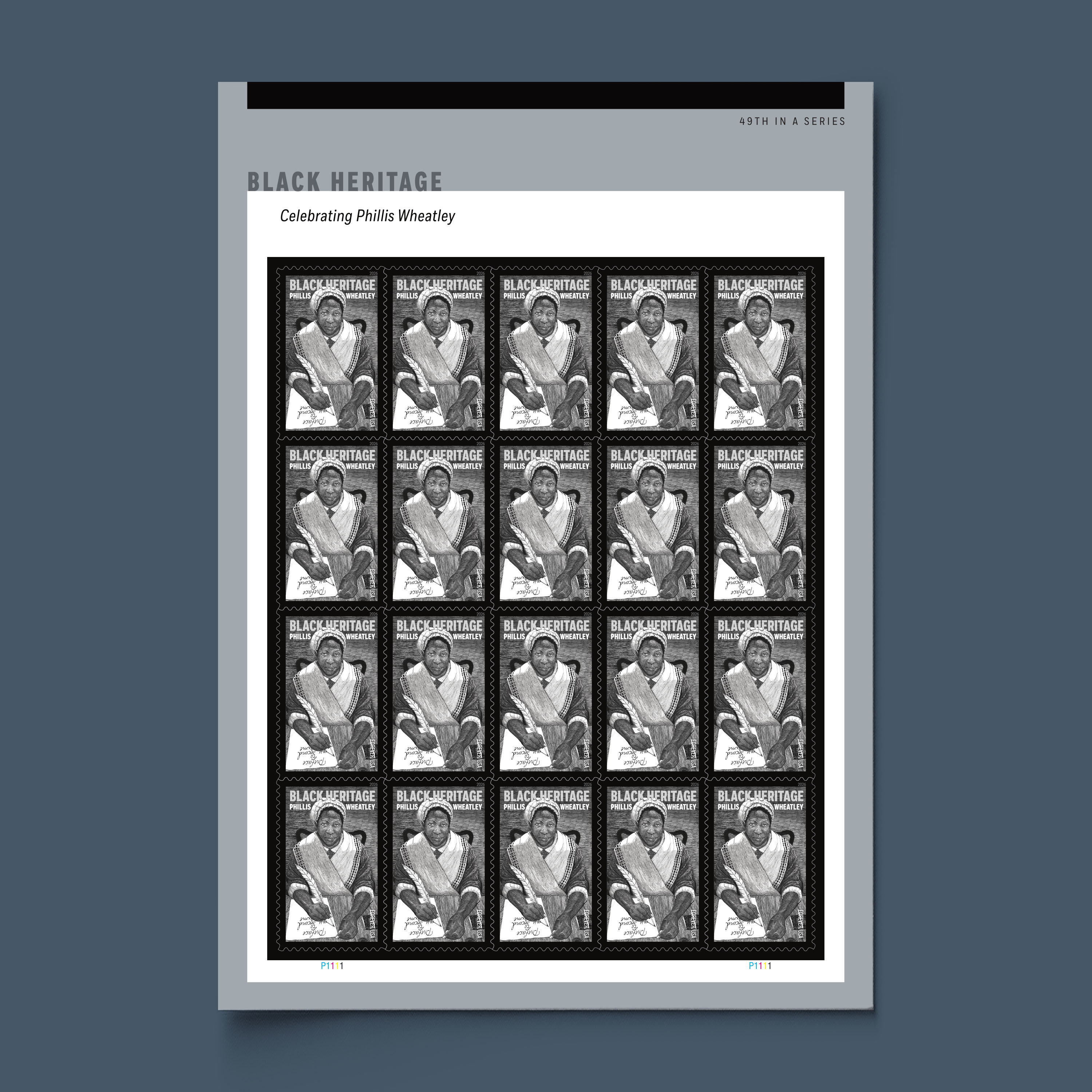 2026 Phillis Wheatley Stamps