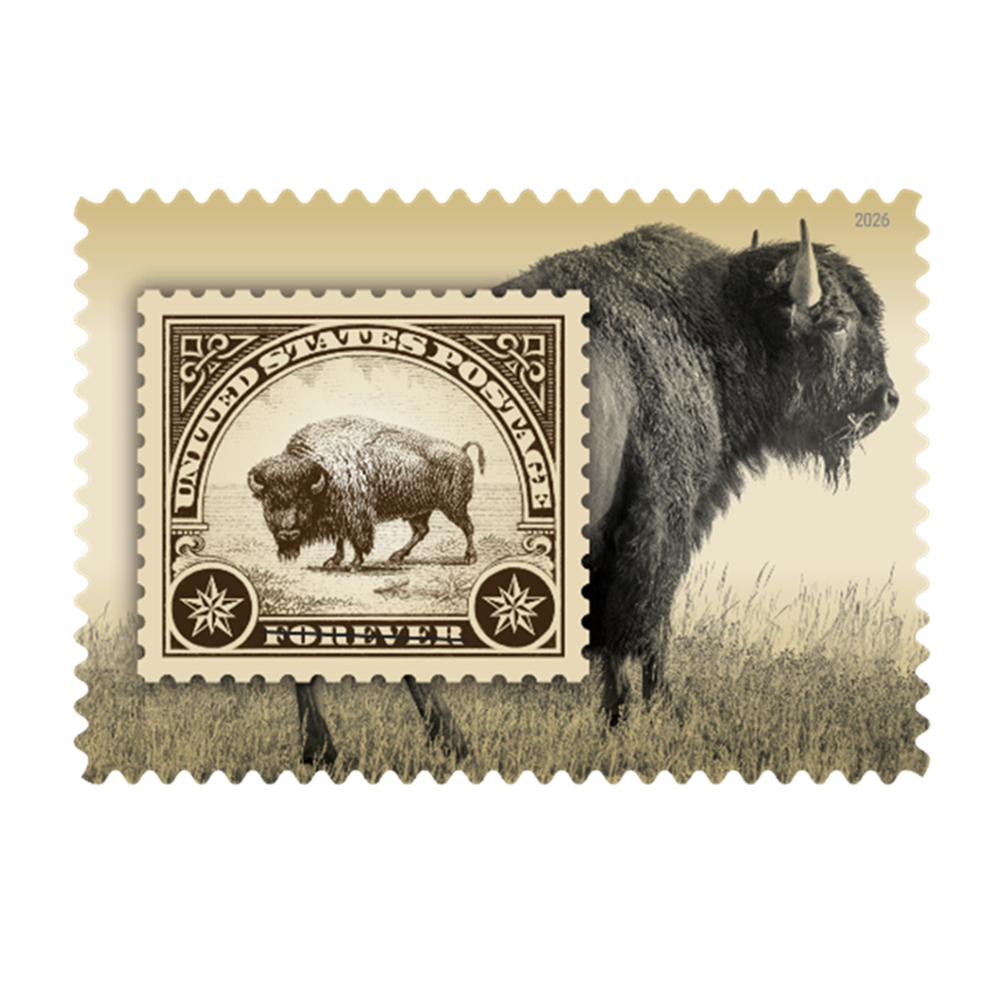 2026 American Bison First-Class Forever Stamp