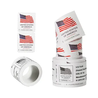2017～2019 & 2022～2025 U.S. FLAG FOREVER STAMPS