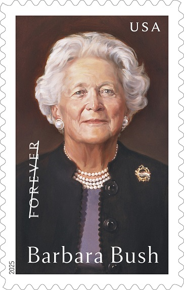 2025 Barbara Bush Forever Stamps