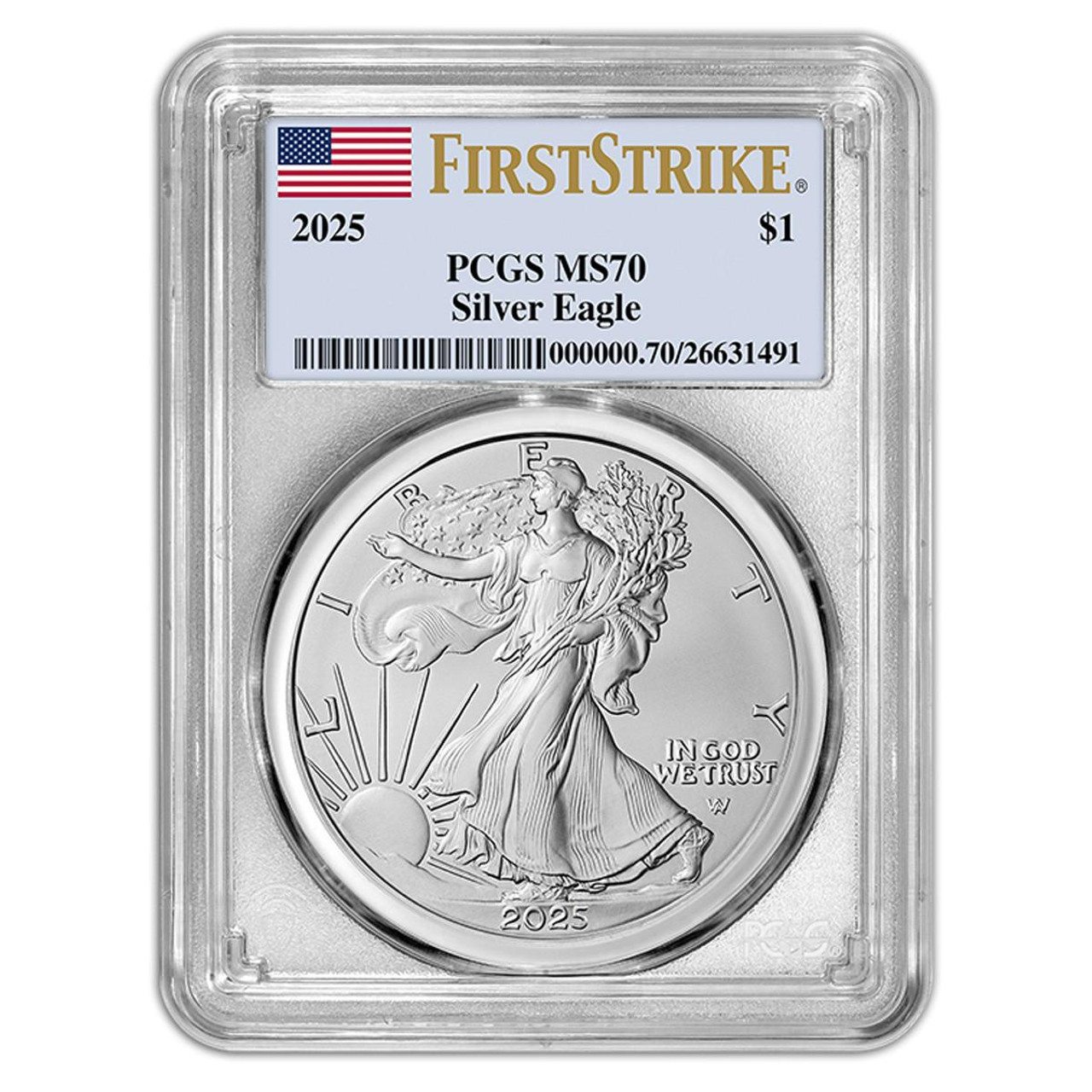 🔥UNMATCHED OFFER🔥2022～2025 AMERICAN EAGLE ONE OUNCE 99.9% SILVER PROOF COIN (W)
