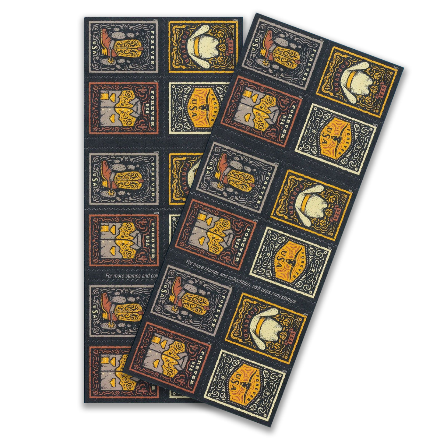 2021 Western Wear Stamps 