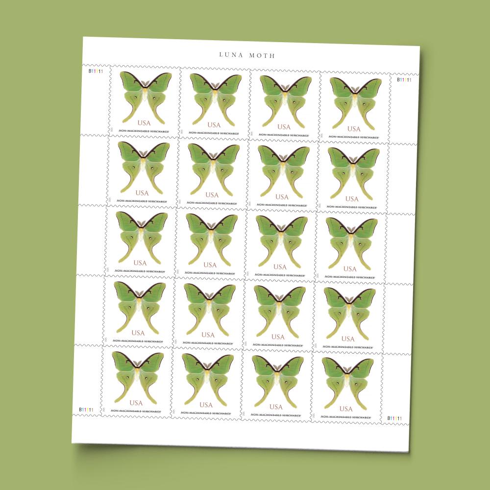 2025 Luna Moth Stamps