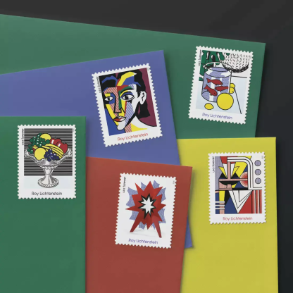 Roy Lichtenstein Stamps 2023