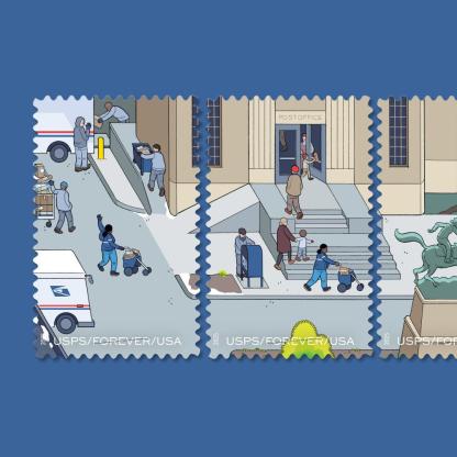 250 Years of Delivering Forever Stamps 2025