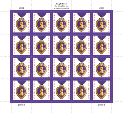 2019 Purple Heart Forever Stamps