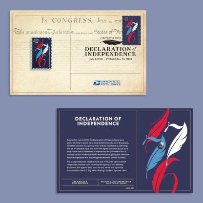 2026 Declaration of Independence Forever Stamps