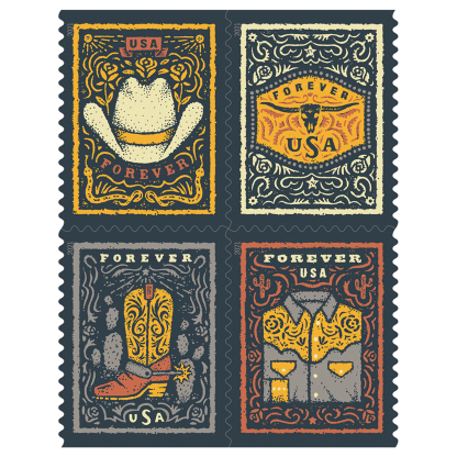 2021 Western Wear Stamps 