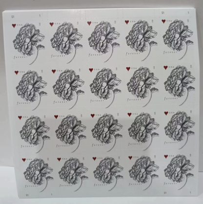 2015 Vintage Rose Stamp