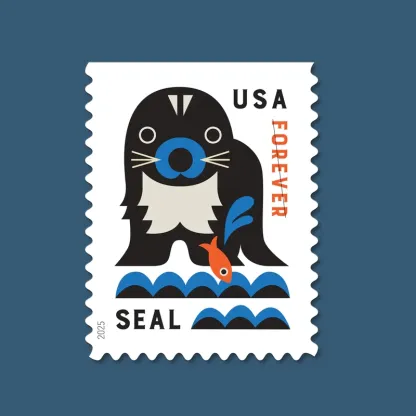 2025 Baby Wild Animals Stamps