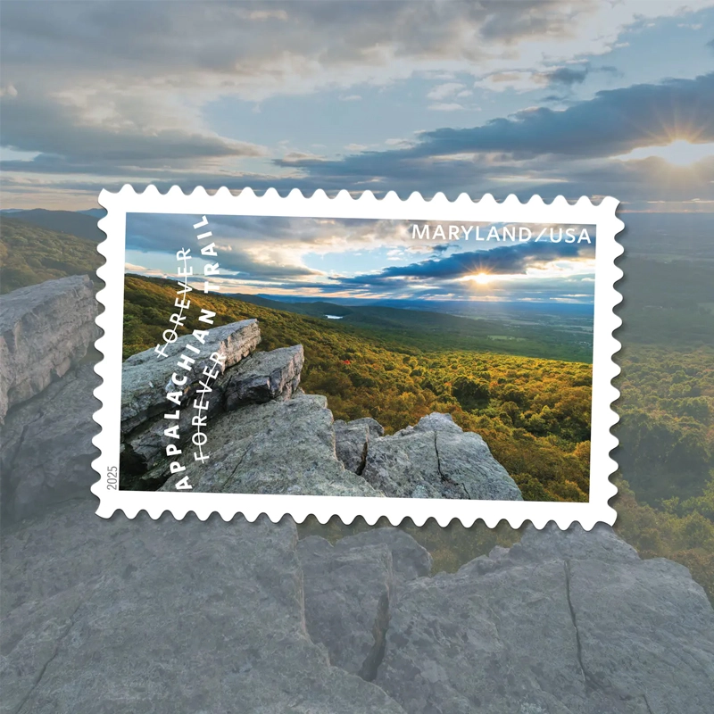 2025 The Appalachian Trail Forever Stamps