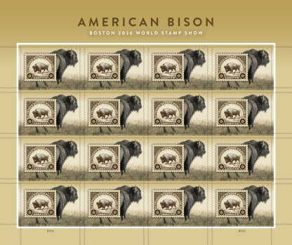 2026 American Bison First-Class Forever Stamp