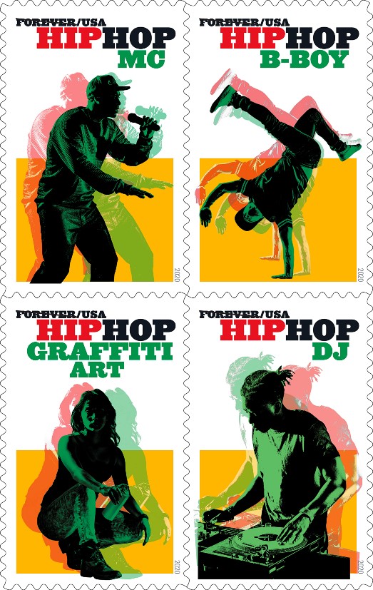 2020 Hip Hop First-Class Forever Stamps