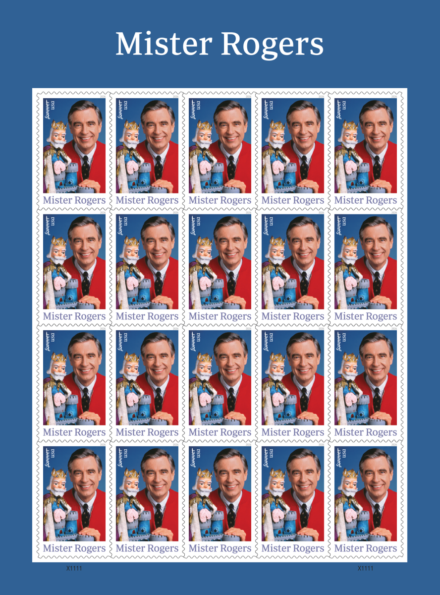 2026 Mister Rogers Forever Stamps