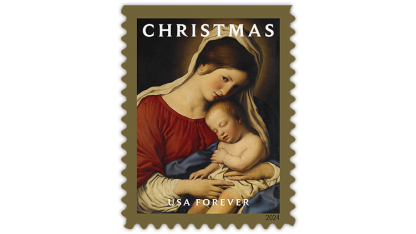 2024 Christmas Madonna and Child Stamps