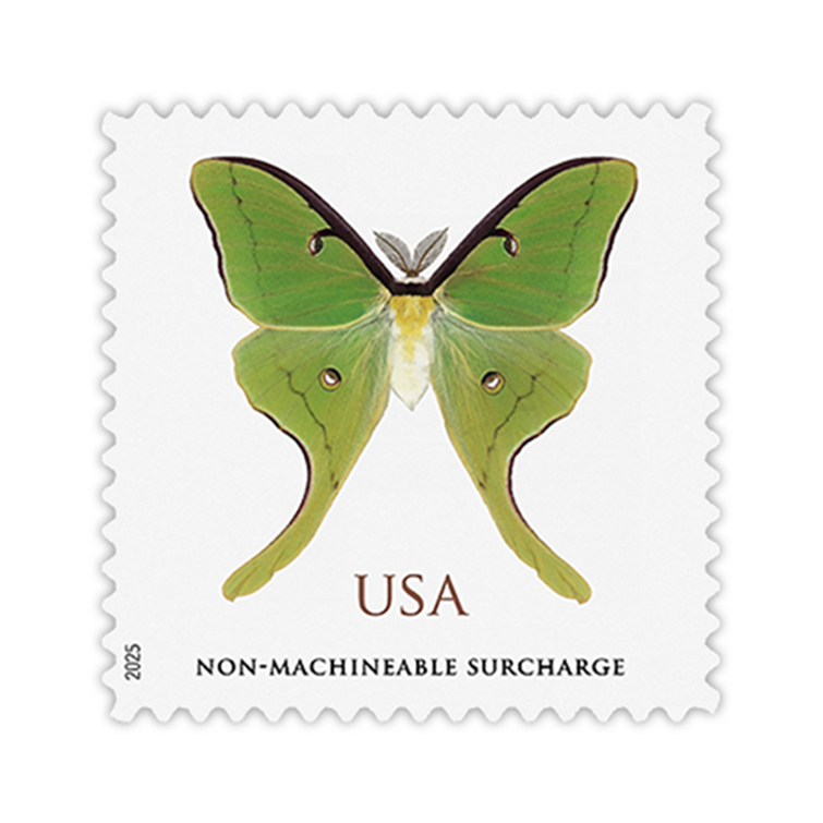 2025 Luna Moth Stamps