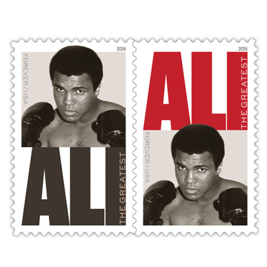 2025 U.S. Muhammad Ali Forever Stamps