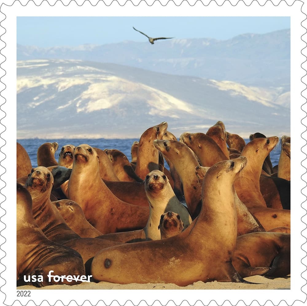 2022 National Marine Sanctuaries Stamps