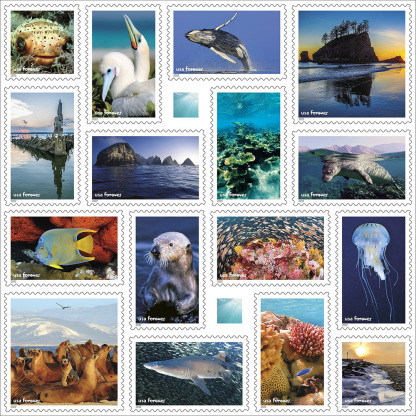 2022 National Marine Sanctuaries Stamps