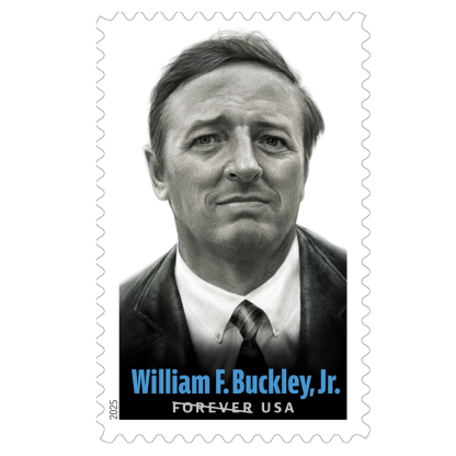2025 William F. Buckley Jr. Forever Stamps