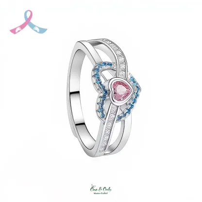 👼🏻Mama of an Angel Heart Ring | Christmas gift jewelry​ | New Year's gift | Forever Linked❤️Forever Loved