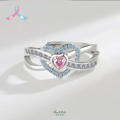 👼🏻Mama of an Angel Heart Ring | Christmas gift jewelry​ | New Year's gift | Forever Linked❤️Forever Loved