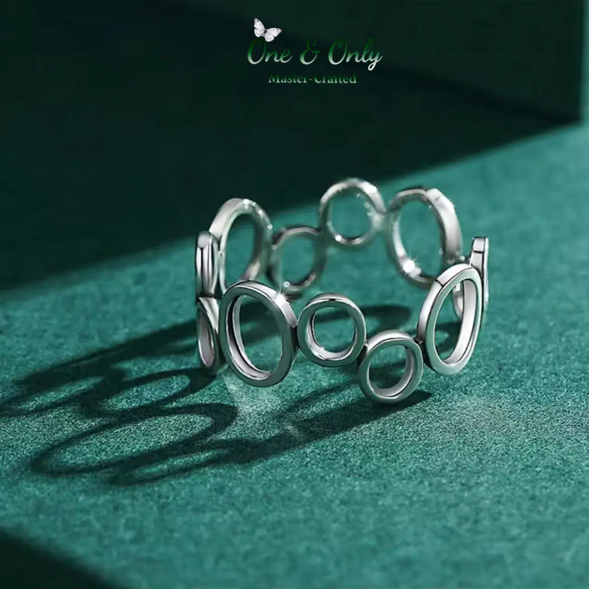 Sterling S925 Silve | Infinity Loop Ring | Nickel-Free Plating