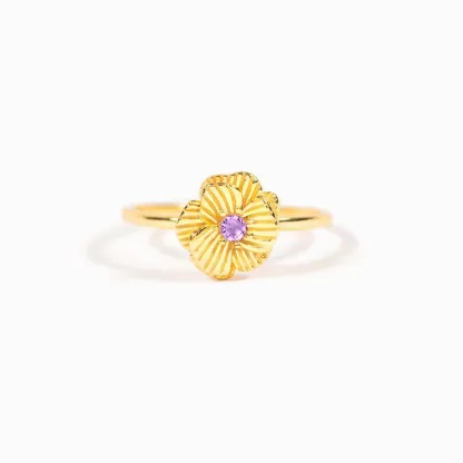 🌸For The Grandma 1-12 Birth Flowers Ring | Wear Her Story on Her Finger