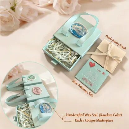 Mother & Daughter Link Can Never Be Undone Circle Ring | A circle of love, unspoken and true