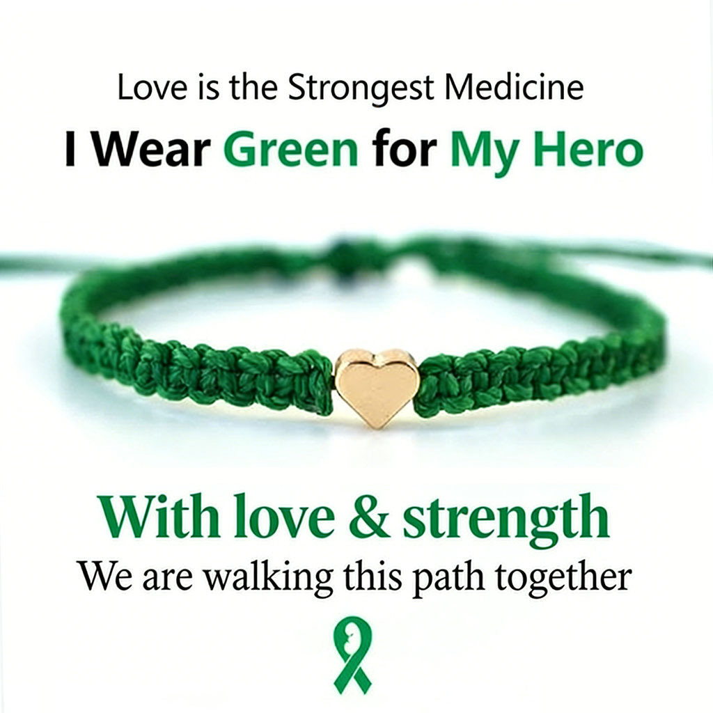 💚 Wear Green. Stand Together. Fight with Hope — Vitality Thread Bracelet