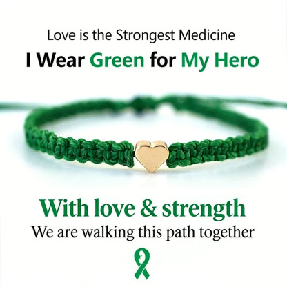 💚 Wear Green. Stand Together. Fight with Hope — Vitality Thread Bracelet