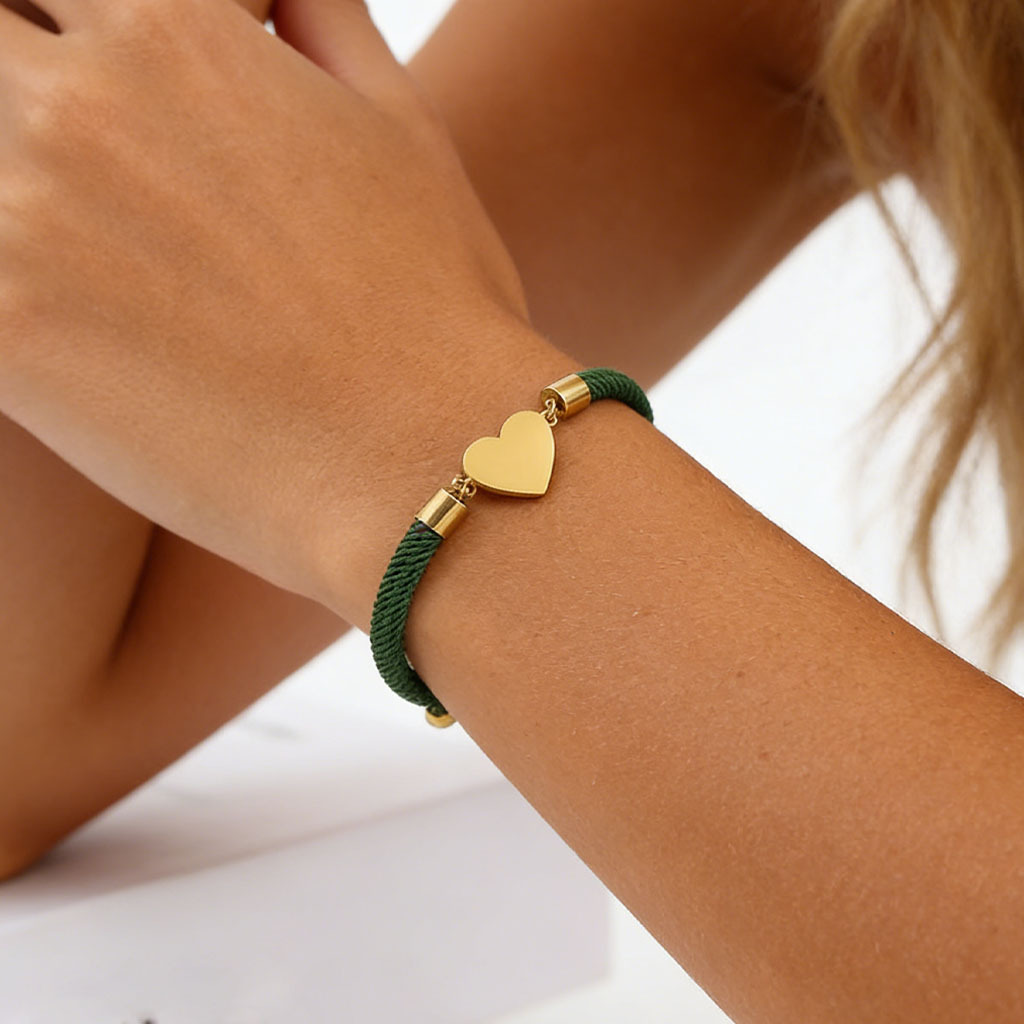 [Copy]💚 March is National Kidney Month  — In This Family Kidney Disease Awareness Green Heart Bracelet