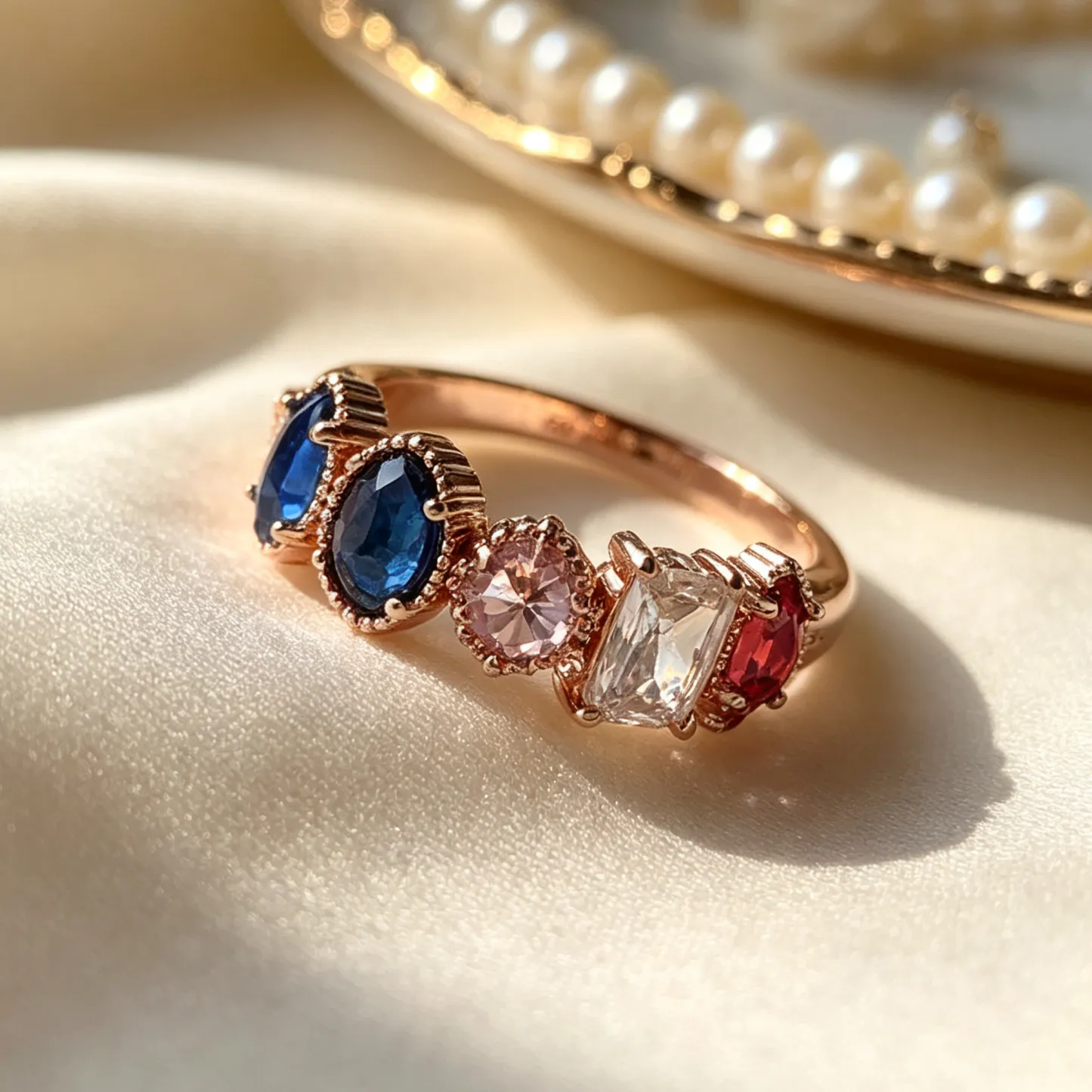 Personalized Family Birthstone Ring – Meaningful Custom Gift For Every Loved One