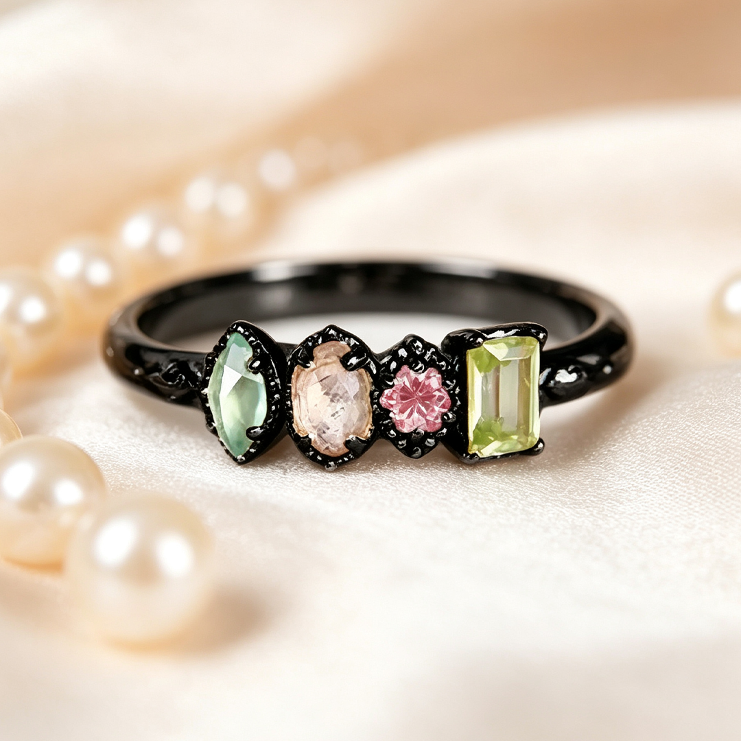 Personalized Family Birthstone Ring – Meaningful Custom Gift For Every Loved One