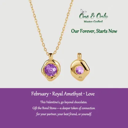 S925 Silve + 5A CZ | 12 Energy Stones Collection Necklace | Nickel-Free Plating | Birthstone Jewelry | Meaningful Gifts for Every Month