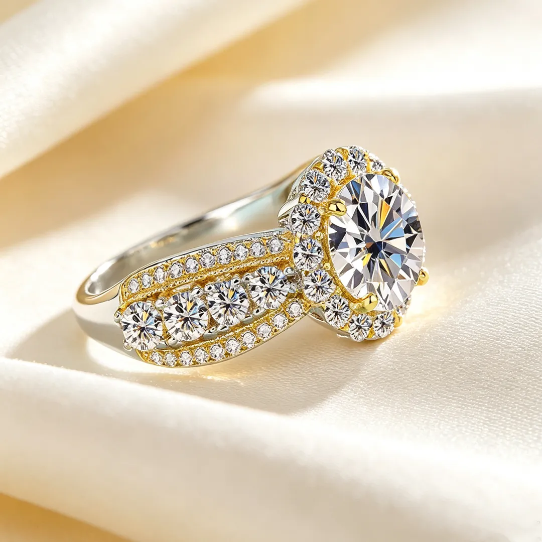 Elegant 1.5 CT Moissanite Ring in S925 Sterling Silver | Crafted to Be Passed Down, Not Just Worn