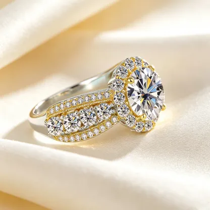 Elegant 1.5 CT Moissanite Ring in S925 Sterling Silver | Crafted to Be Passed Down, Not Just Worn