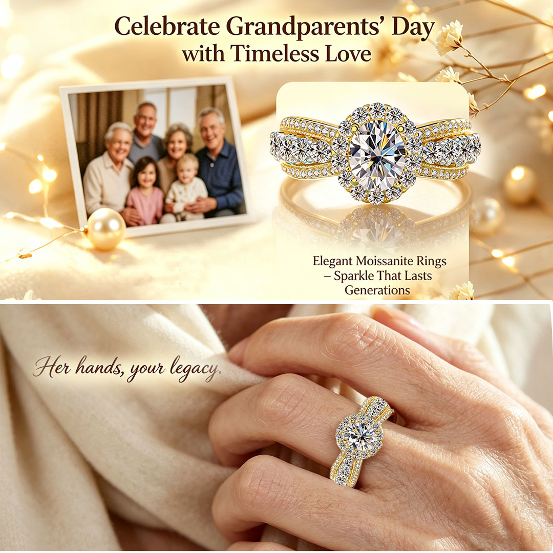 Elegant 1.5 CT Moissanite Ring in S925 Sterling Silver | Crafted to Be Passed Down, Not Just Worn