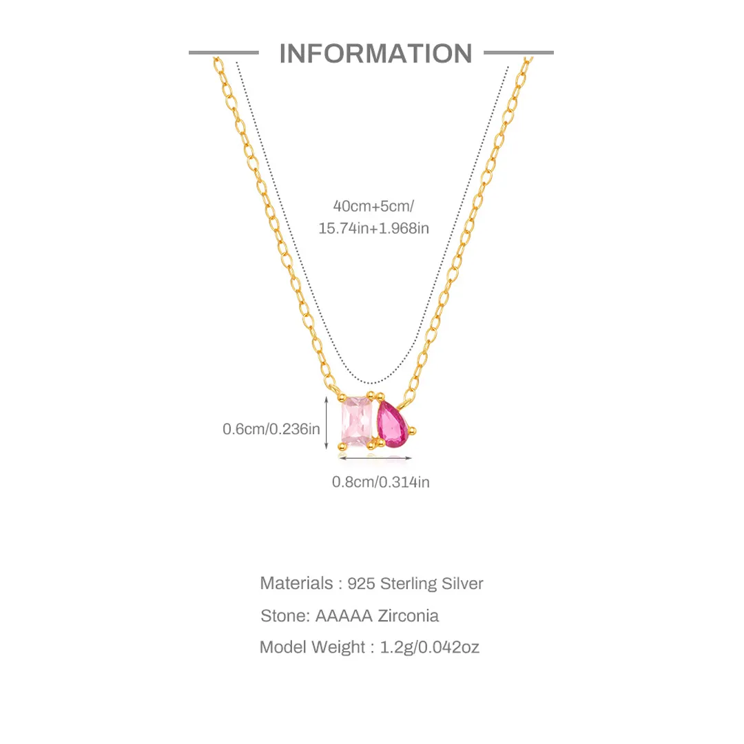 Breast Cancer Courage I Am Enough Necklace&Ring Set | Meaningful Jewelry Gift For Cancer Fighter